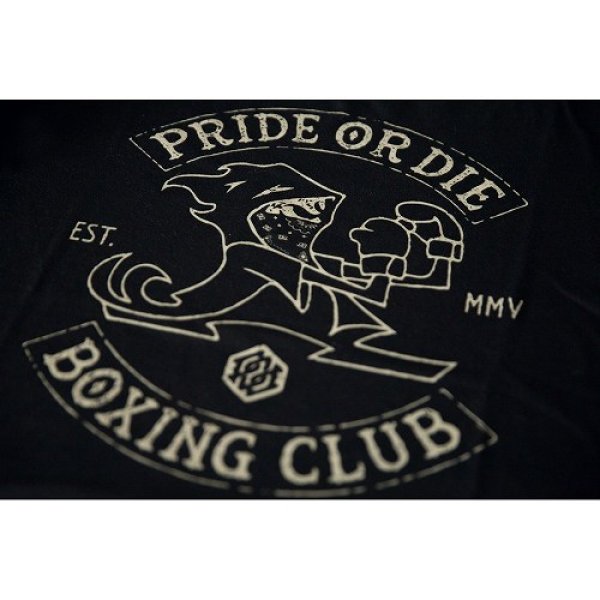 画像3: PRiDEorDiE Tシャツ BOXING CLUB 黒 (3)
