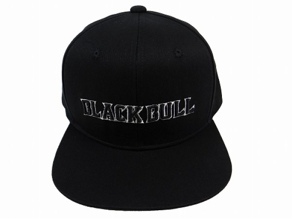 画像1: BLACK BULL キャップ Logo 黒 (1)