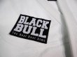 画像2: BLACK BULL 刺繍パッチ ロゴ S 黒 (2)