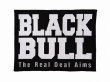 画像1: BLACK BULL 刺繍パッチ ロゴ S 黒 (1)