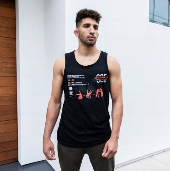 画像2: MOYA BRAND タンクトップ TORRID 黒 (2)