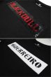 画像4: BLACK BULL Tシャツ Logo SPC 黒 (4)