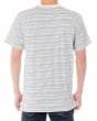 画像3: RVCA Tシャツ WARREN STRIPED KNIT 白 (3)