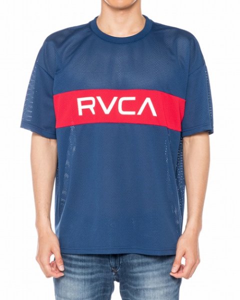 画像1: RVCA Tシャツ RVCA DEALER 紺 (1)