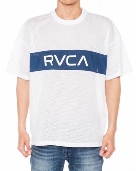 画像1: RVCA Tシャツ RVCA DEALER 白 (1)