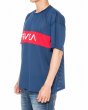 画像2: RVCA Tシャツ RVCA DEALER 紺 (2)