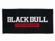 画像1: BLACKBULL　バスタオル ロゴ　黒 (1)
