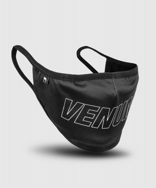 画像1: VENUM フェイスマスク Contender　黒 (1)