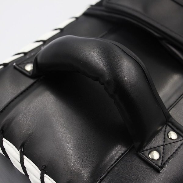 画像4: Adidas Combat Sports ムエタイキックパッド 黒 (4)