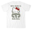 画像2: MOYA BRAND x HELLO KITTY コラボTシャツ 白 (2)