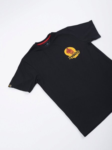 画像3: MANTO Tシャツ SUNSET 黒 (3)