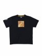 画像1: MANTO X DAVEE BLOWS Tシャツ GOLD 黒 (1)