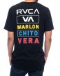 画像2: RVCA Tシャツ 【CHITO VERA COLLECTION】 CHITO PATCH TEE 黒 (2)