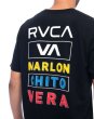 画像5: RVCA Tシャツ 【CHITO VERA COLLECTION】 CHITO PATCH TEE 黒 (5)