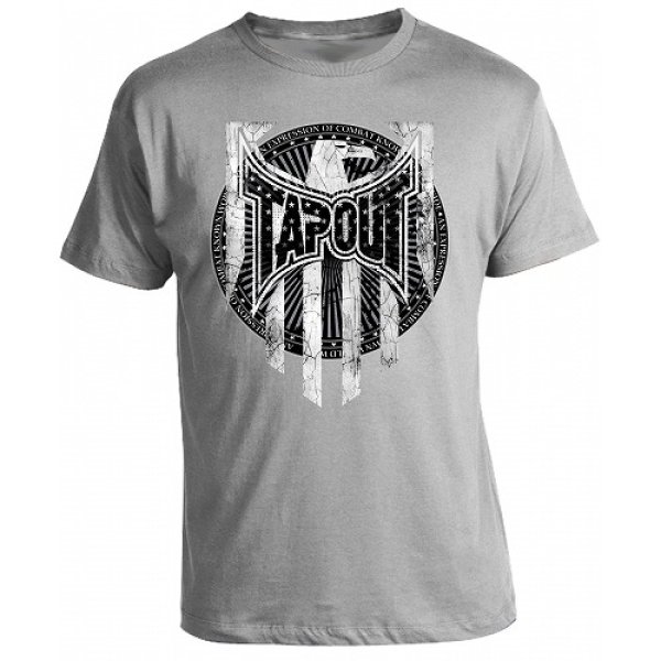 画像1: TAPOUT　Tシャツ　Capitalized　グレー (1)