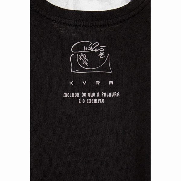 画像4: KVRA Tシャツ RENUNCIA 黒 (4)
