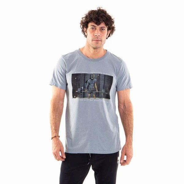 画像1: KVRA Tシャツ BATLIFT グレー (1)