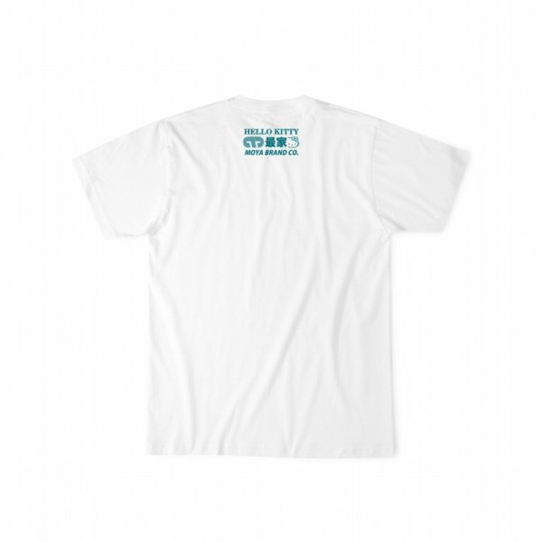 画像2: MOYA BRAND x HELLO KITTY コラボTシャツ Aloha 白 (2)