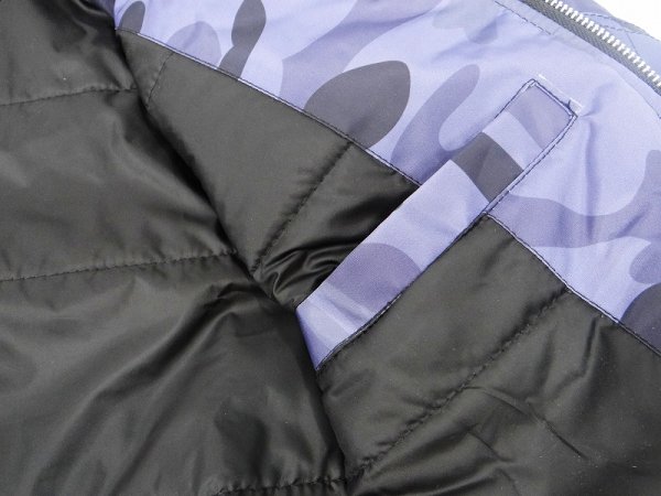 画像8: BULL TERRIER MA-1ジャケット トラディショナル カモブルー (8)