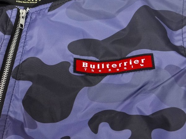 画像5: BULL TERRIER MA-1ジャケット トラディショナル カモブルー (5)