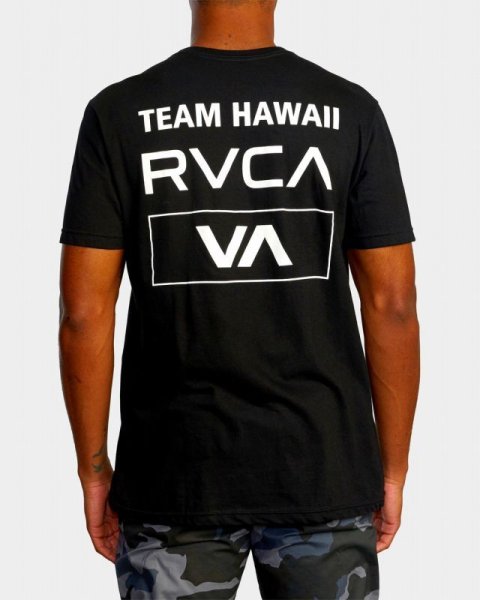 画像2: RVCA　Tシャツ　Penn Just Aloha Tee　黒 (2)