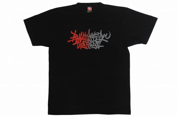 画像1: BULL TERRIER Tシャツ Graffiti 黒 (1)