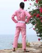 画像3: FLUORY レディス柔術衣 Butterfly ピンク (3)