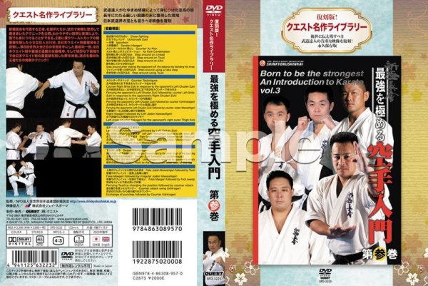 画像2: DVD 復刻版!クエスト名作ライブラリー 新極真会 最強を極める空手入門 第参巻 (2)