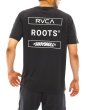 画像2: RVCA Tシャツ RUOTOLO STACK 黒 (2)