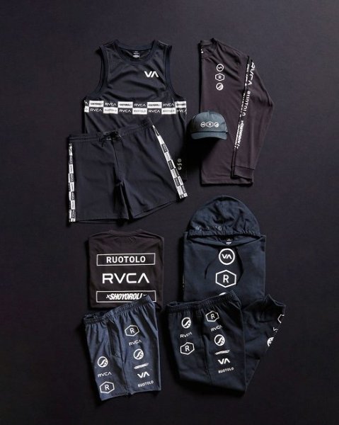 画像13: RVCA ロングスリーブTシャツ RUOTOLO STACK 黒 (13)