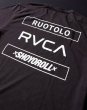 画像7: RVCA Tシャツ RUOTOLO STACK 黒 (7)