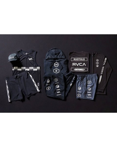 画像14: RVCA ロングスリーブTシャツ RUOTOLO STACK 黒 (14)