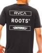 画像6: RVCA Tシャツ RUOTOLO STACK 黒 (6)