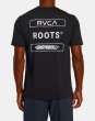 画像13: RVCA Tシャツ RUOTOLO STACK 黒 (13)