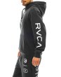 画像2: RVCA　フードパーカー　RUOTOLO STACK HOODIE　黒 (2)