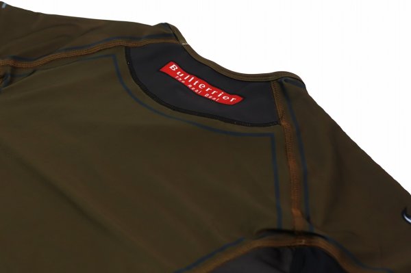 画像7: BULLTERRIER ラッシュガード Rank2.0 長袖 茶 (7)