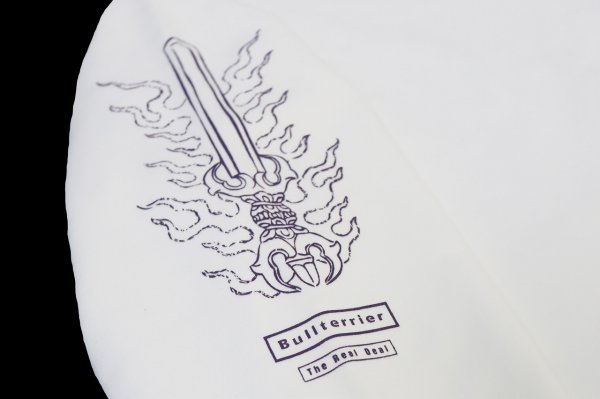 画像5: BULL TERRIER スウェットトレーナー Acala 白 (5)