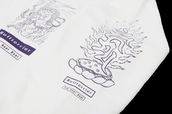 画像4: BULL TERRIER スウェットトレーナー Acala 白 (4)