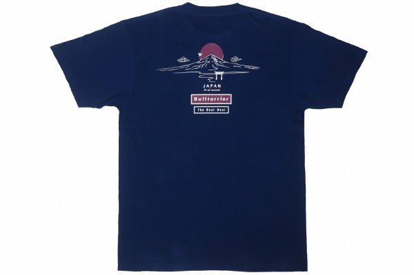 画像2: BULL TERRIER Tシャツ JAPAN 紺 (2)