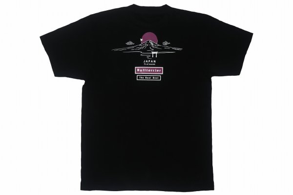 画像2: BULL TERRIER Tシャツ JAPAN 黒 (2)