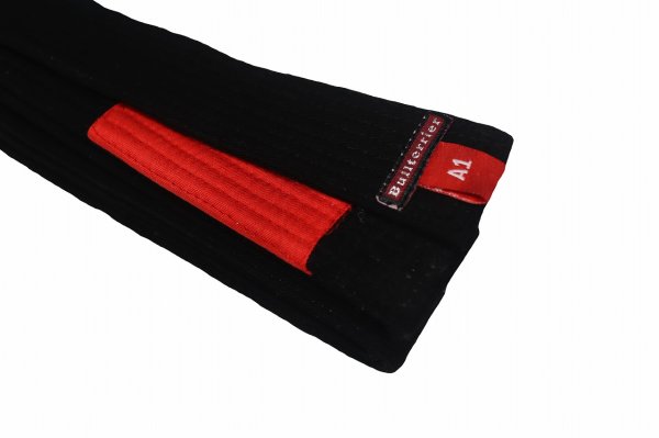 画像2: BULLTERRIER 柔術帯 Basic2.0 黒帯 (2)