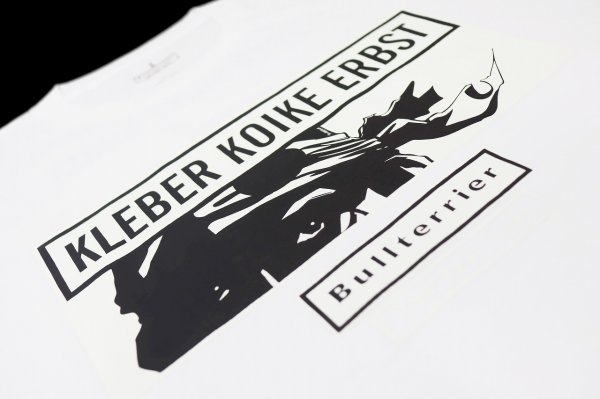 画像3: BULL TERRIER クレベル・コイケ Kleber Koike Erbst Tシャツ 白 (3)