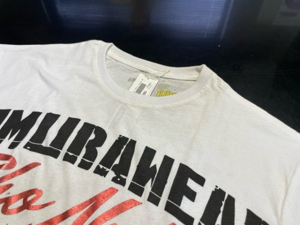 画像3: 【B品】Kimurawear Tシャツ ロドニー・ウォレス 白 (3)