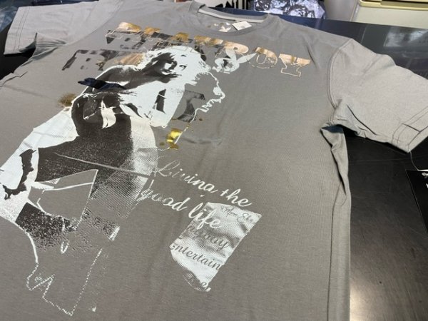 画像2: 【B品】MARC ECKO PLAY BOY Tシャツ YOU GO FIRST グレー (2)