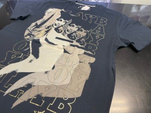 画像2: 【B品】MARC ECKO PLAY BOY Tシャツ MORE THE MERRIER 黒 (2)