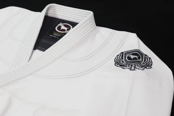 画像5: ブルテリア キッズ柔術衣 ウルトラライトR2.0 白 (5)