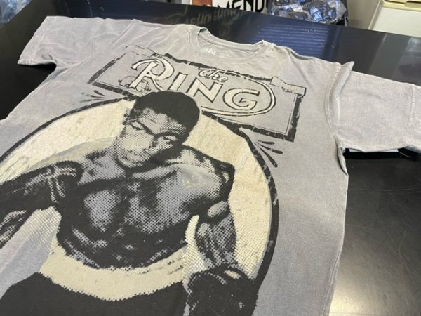画像2: 【B品】The Ring ヴィンテージ仕様Tシャツ Ike Flock (2)