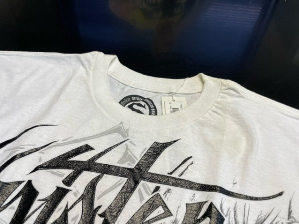 画像3: 【B品】Sinister Tシャツ Spider face 白 (3)