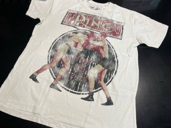画像2: 【B品】The Ring ヴィンテージ仕様Tシャツ Comback (2)