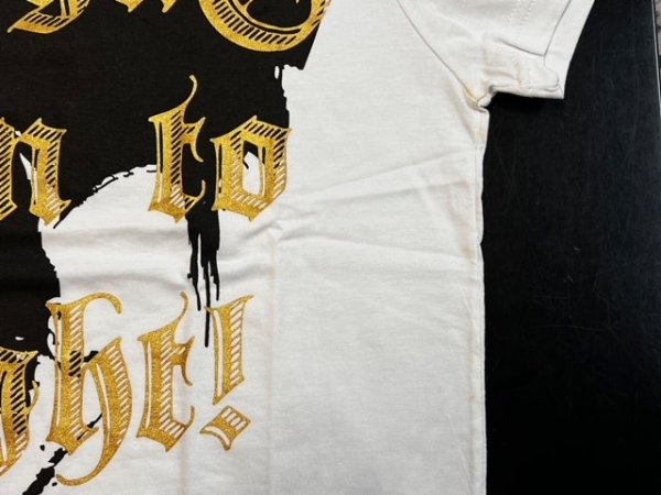 画像12: 【B品】DRAGAO Tシャツ Born To Fight 白 (12)